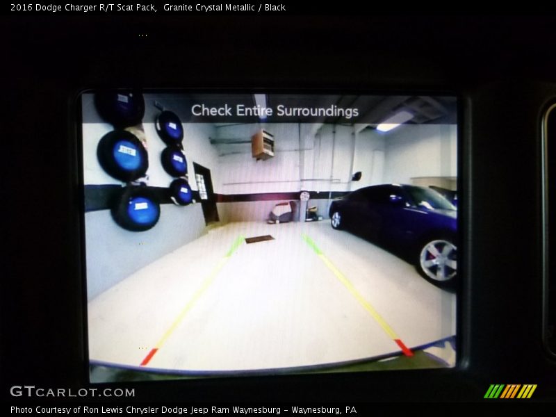 Granite Crystal Metallic / Black 2016 Dodge Charger R/T Scat Pack