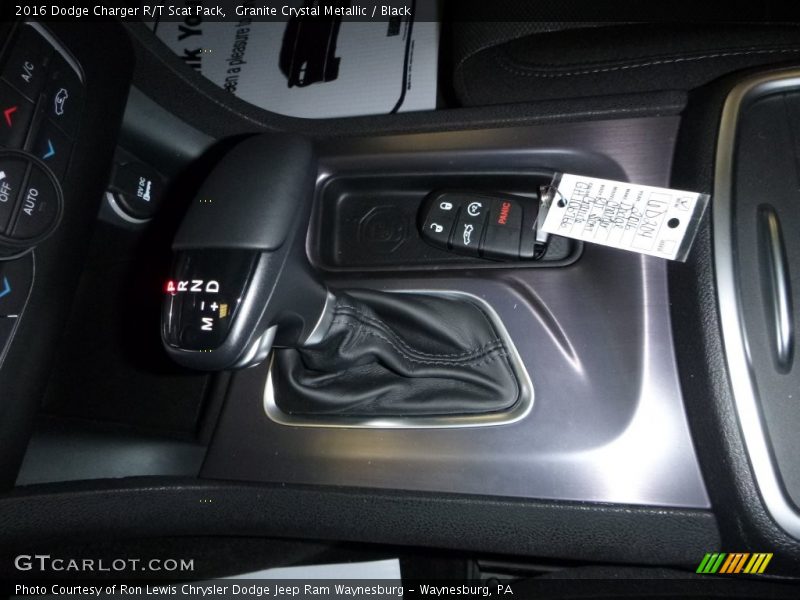  2016 Charger R/T Scat Pack 8 Speed Automatic Shifter