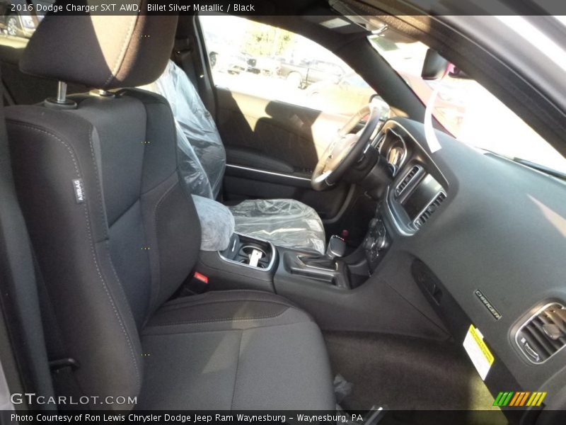 Billet Silver Metallic / Black 2016 Dodge Charger SXT AWD