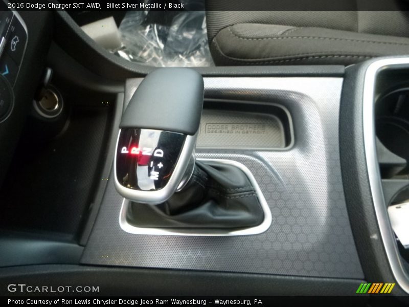Billet Silver Metallic / Black 2016 Dodge Charger SXT AWD