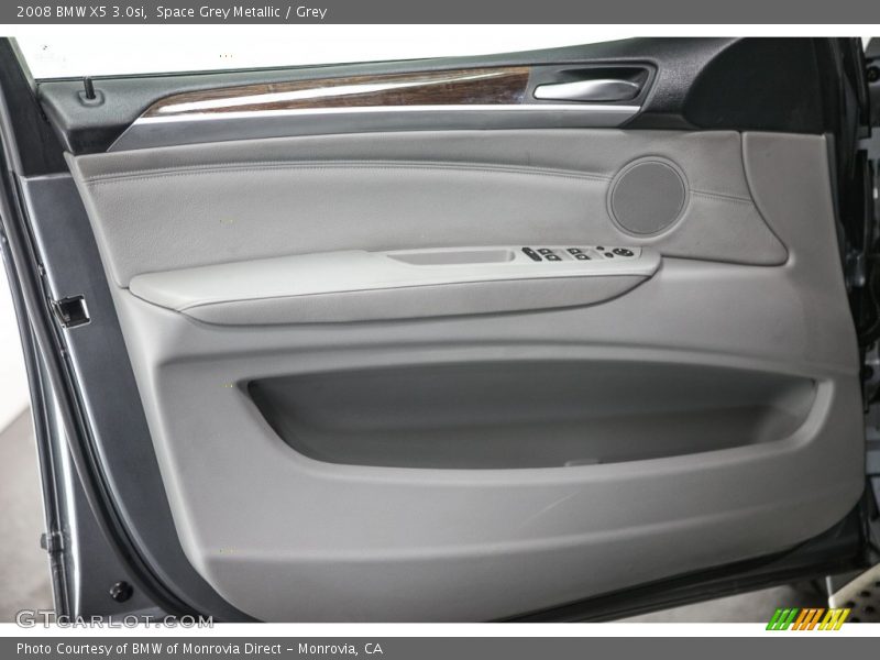 Space Grey Metallic / Grey 2008 BMW X5 3.0si