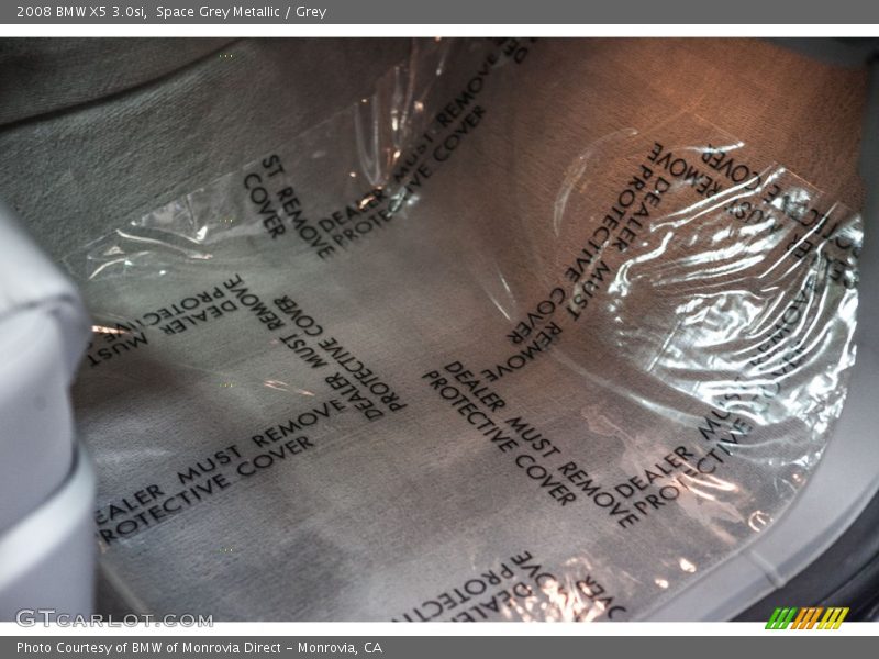 Space Grey Metallic / Grey 2008 BMW X5 3.0si