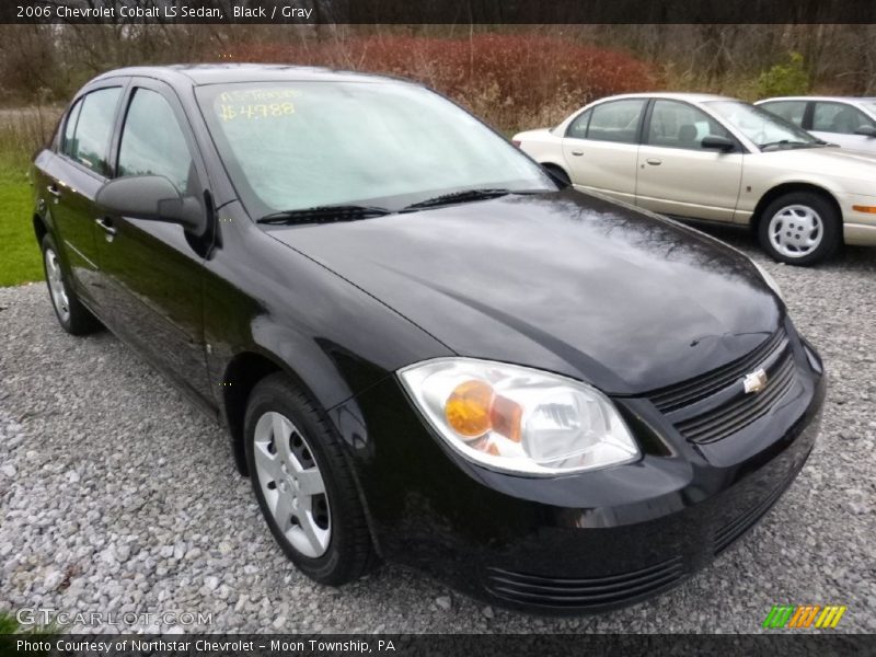 Black / Gray 2006 Chevrolet Cobalt LS Sedan