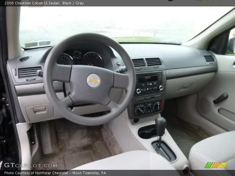 Black / Gray 2006 Chevrolet Cobalt LS Sedan