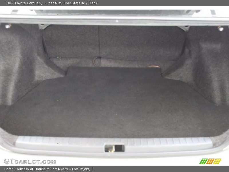 Lunar Mist Silver Metallic / Black 2004 Toyota Corolla S