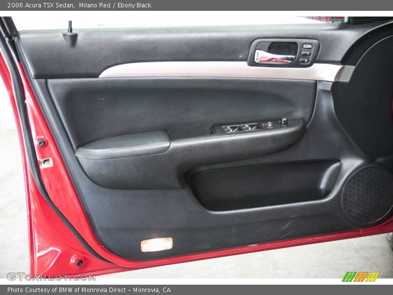 Milano Red / Ebony Black 2006 Acura TSX Sedan