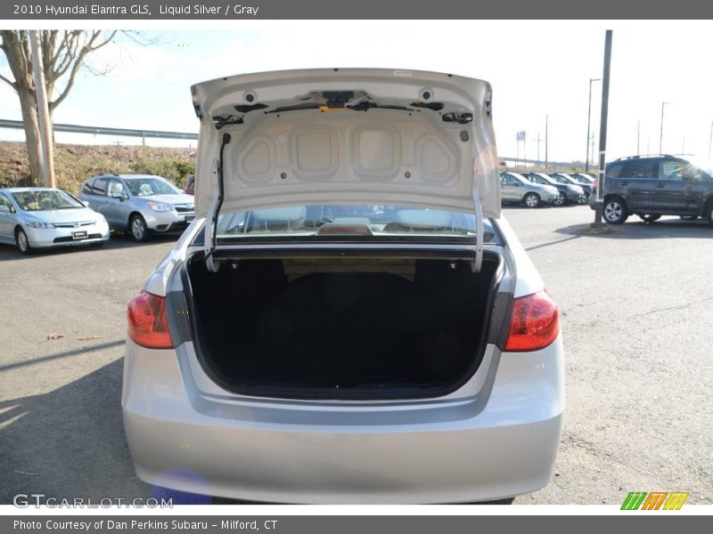 Liquid Silver / Gray 2010 Hyundai Elantra GLS