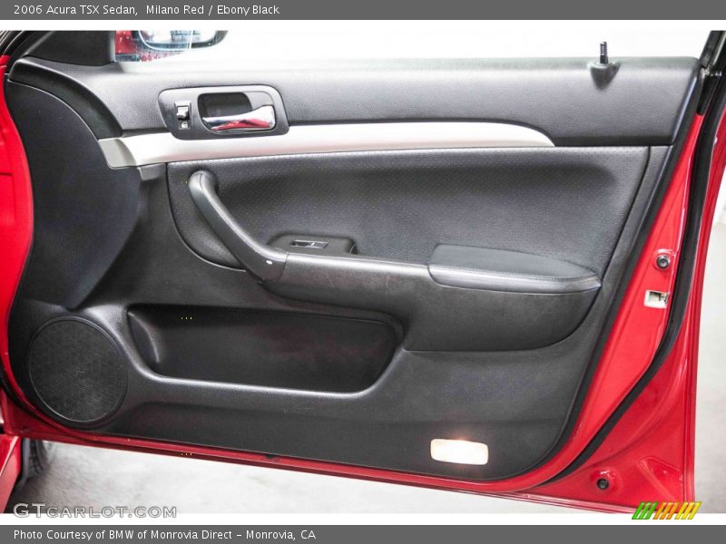 Milano Red / Ebony Black 2006 Acura TSX Sedan