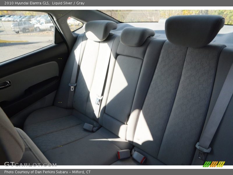 Liquid Silver / Gray 2010 Hyundai Elantra GLS