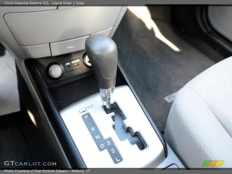 Liquid Silver / Gray 2010 Hyundai Elantra GLS