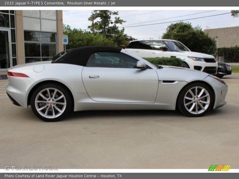  2015 F-TYPE S Convertible Rhodium Silver Metallic