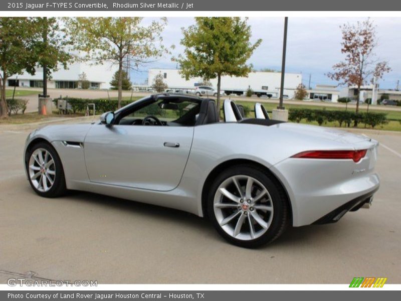  2015 F-TYPE S Convertible Rhodium Silver Metallic