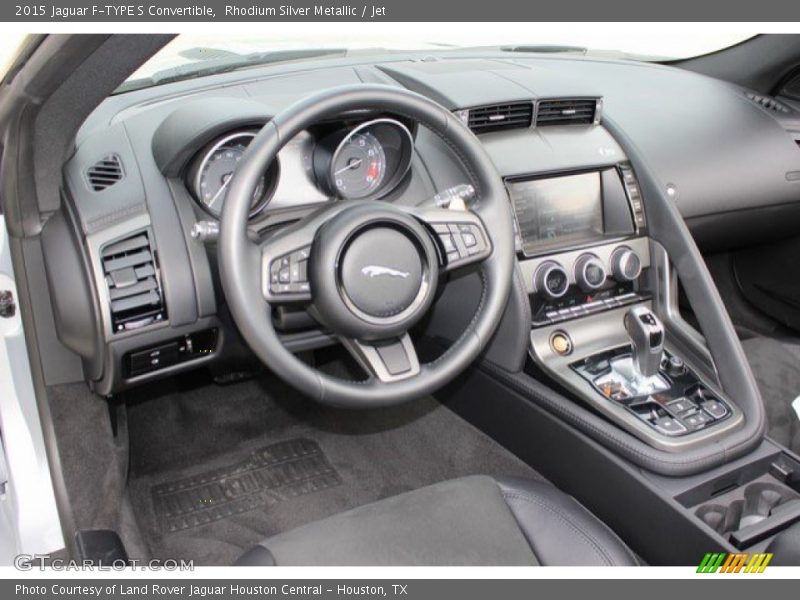 Jet Interior - 2015 F-TYPE S Convertible 