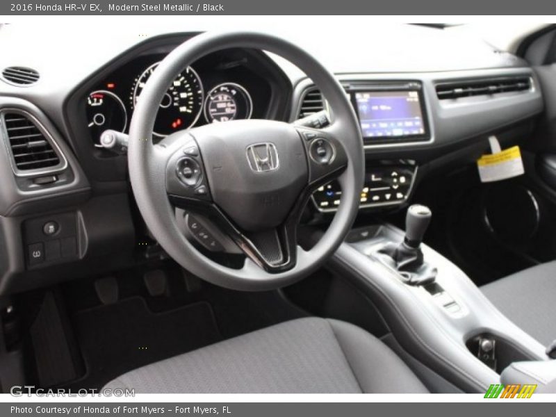 Black Interior - 2016 HR-V EX 