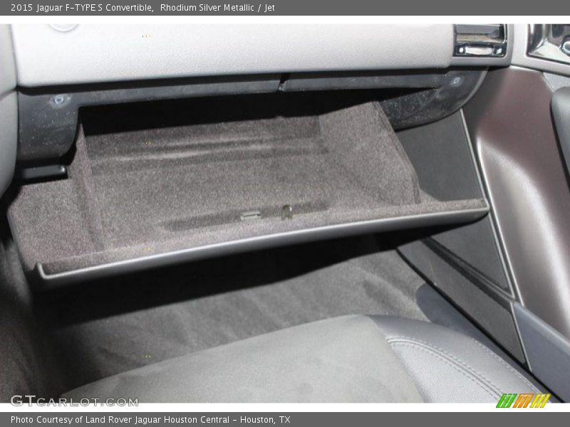 Rhodium Silver Metallic / Jet 2015 Jaguar F-TYPE S Convertible
