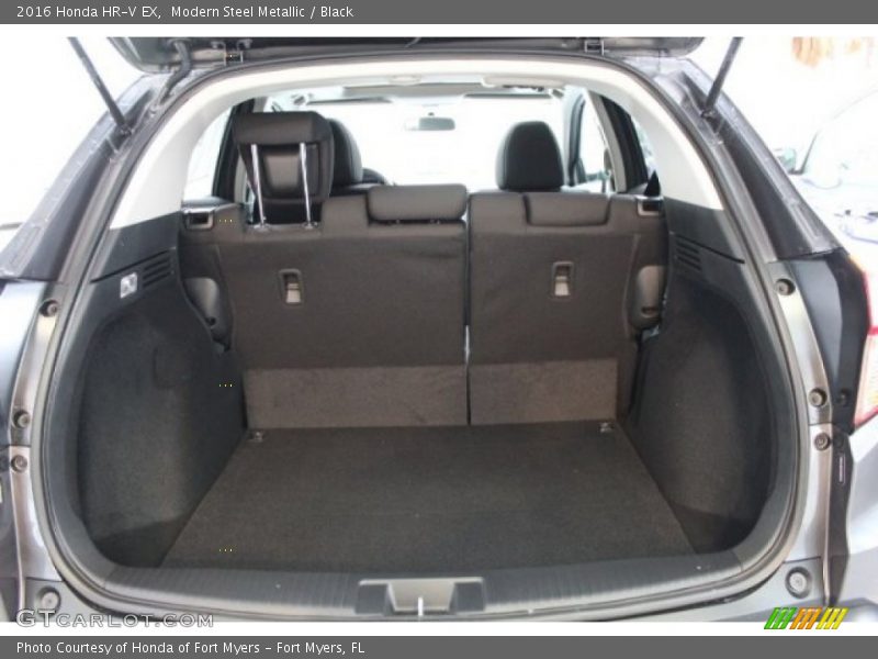 Modern Steel Metallic / Black 2016 Honda HR-V EX