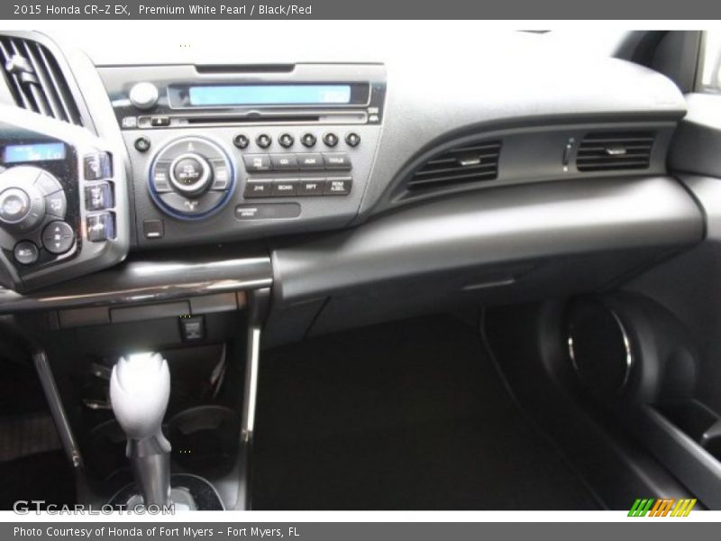 Premium White Pearl / Black/Red 2015 Honda CR-Z EX