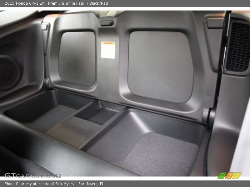 Premium White Pearl / Black/Red 2015 Honda CR-Z EX