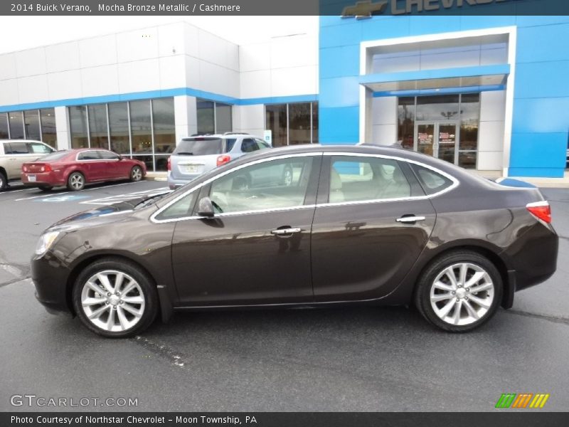 Mocha Bronze Metallic / Cashmere 2014 Buick Verano