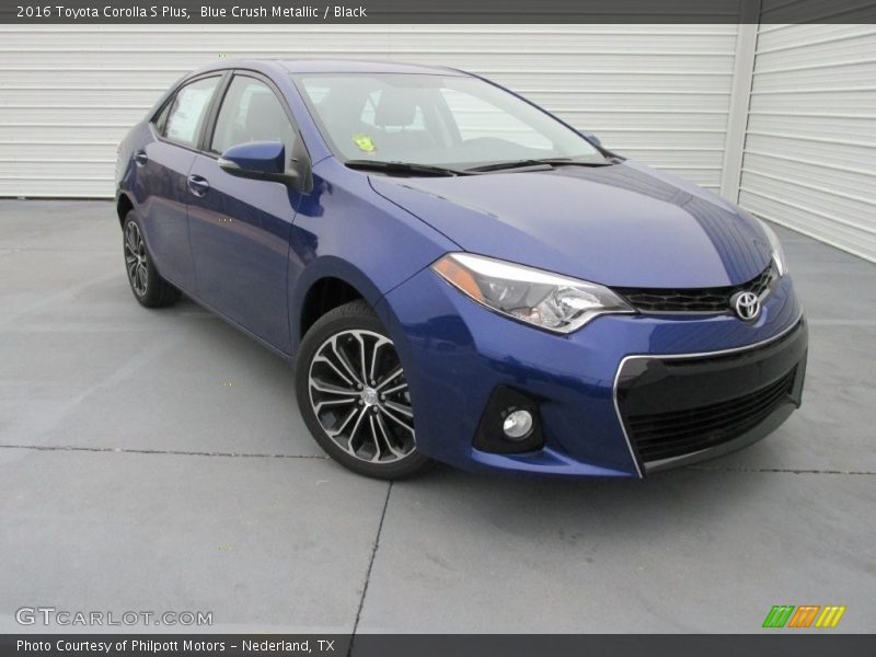 Front 3/4 View of 2016 Corolla S Plus