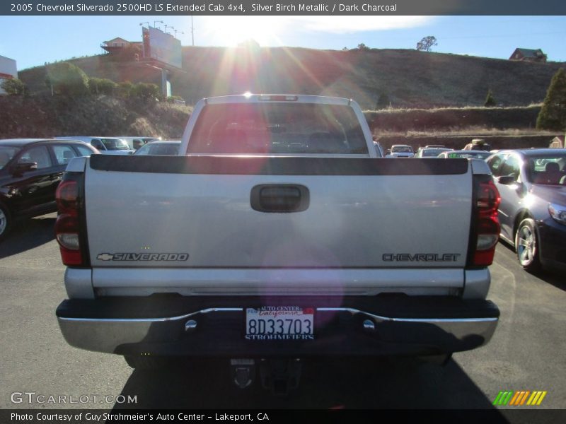 Silver Birch Metallic / Dark Charcoal 2005 Chevrolet Silverado 2500HD LS Extended Cab 4x4