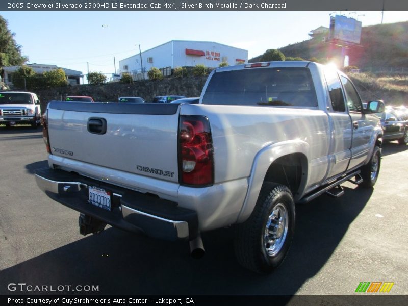 Silver Birch Metallic / Dark Charcoal 2005 Chevrolet Silverado 2500HD LS Extended Cab 4x4