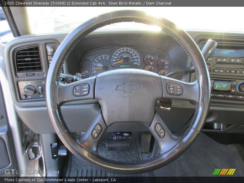 Silver Birch Metallic / Dark Charcoal 2005 Chevrolet Silverado 2500HD LS Extended Cab 4x4