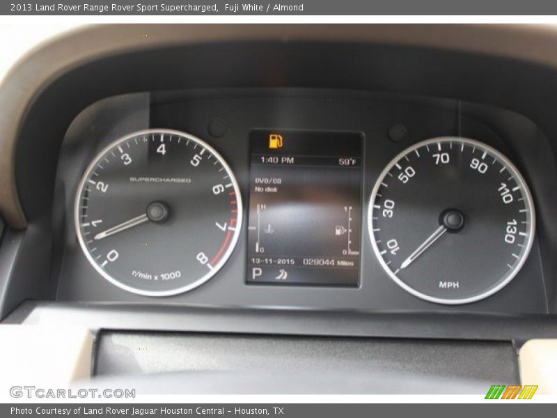 Fuji White / Almond 2013 Land Rover Range Rover Sport Supercharged