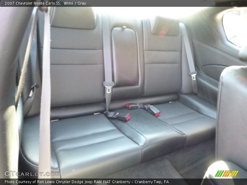 White / Gray 2007 Chevrolet Monte Carlo SS