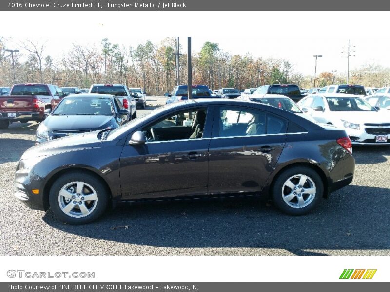 Tungsten Metallic / Jet Black 2016 Chevrolet Cruze Limited LT