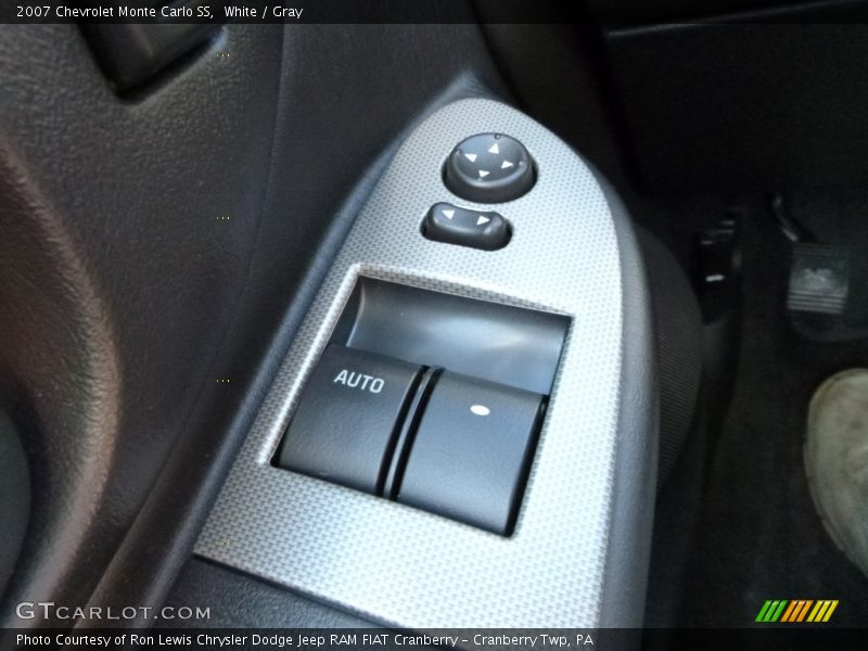 White / Gray 2007 Chevrolet Monte Carlo SS