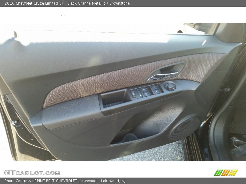 Black Granite Metallic / Brownstone 2016 Chevrolet Cruze Limited LT