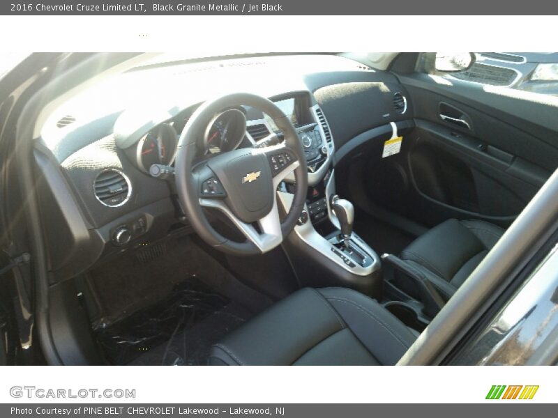Black Granite Metallic / Jet Black 2016 Chevrolet Cruze Limited LT