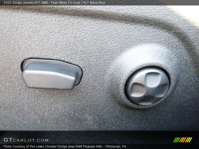 Pearl White Tri-Coat / R/T Black/Red 2015 Dodge Journey R/T AWD