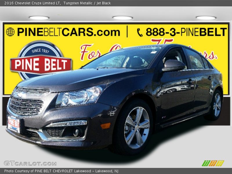 Tungsten Metallic / Jet Black 2016 Chevrolet Cruze Limited LT