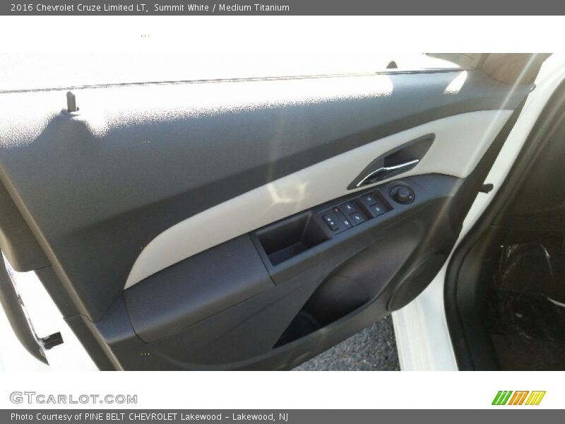 Summit White / Medium Titanium 2016 Chevrolet Cruze Limited LT