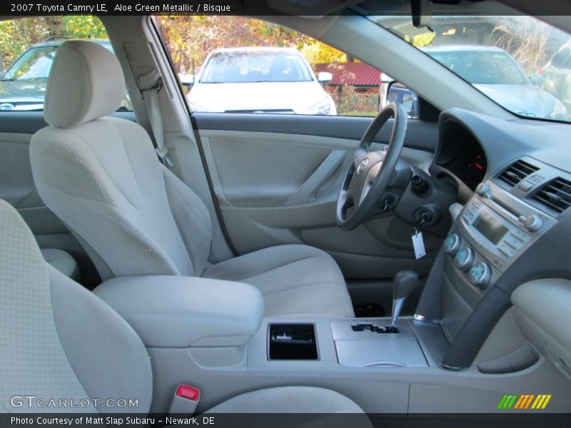 Aloe Green Metallic / Bisque 2007 Toyota Camry LE