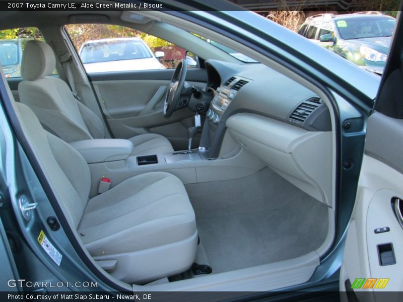 Aloe Green Metallic / Bisque 2007 Toyota Camry LE