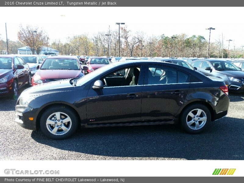 Tungsten Metallic / Jet Black 2016 Chevrolet Cruze Limited LT