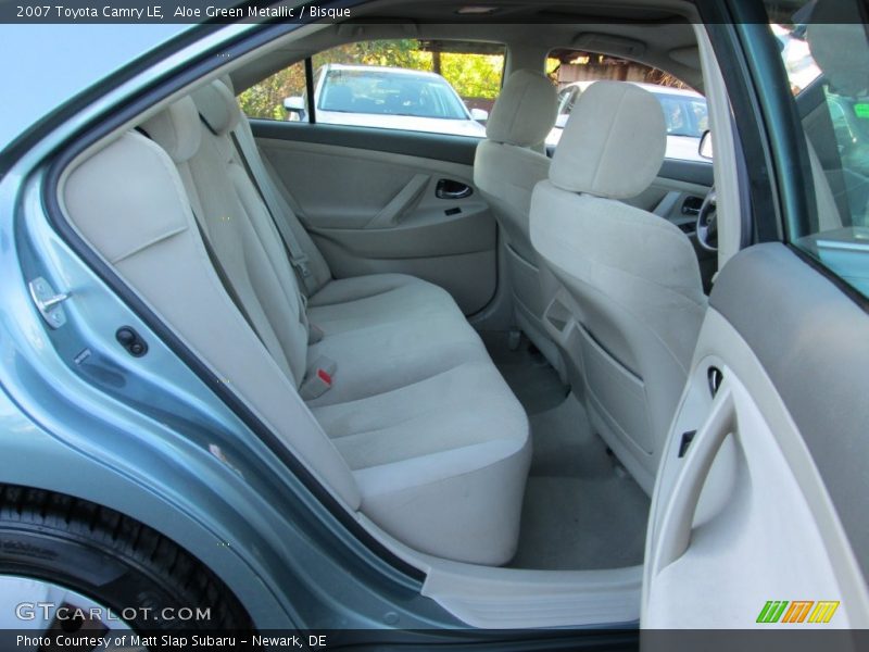 Aloe Green Metallic / Bisque 2007 Toyota Camry LE