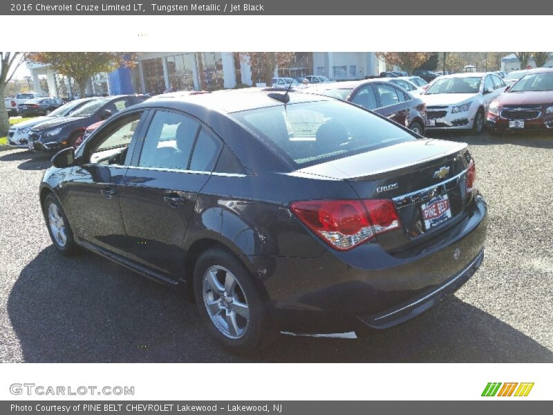 Tungsten Metallic / Jet Black 2016 Chevrolet Cruze Limited LT