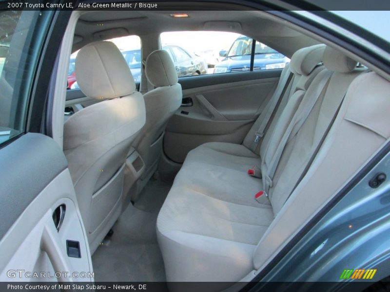 Aloe Green Metallic / Bisque 2007 Toyota Camry LE