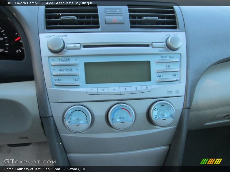 Aloe Green Metallic / Bisque 2007 Toyota Camry LE