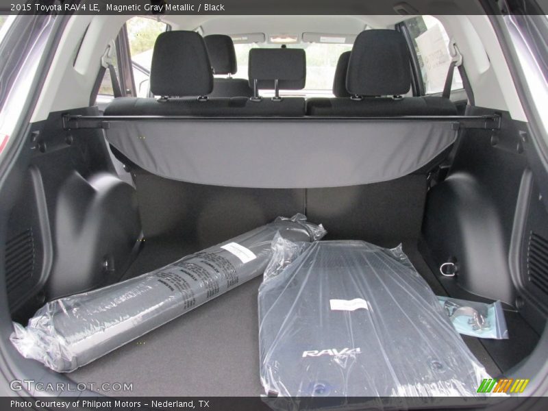 Magnetic Gray Metallic / Black 2015 Toyota RAV4 LE
