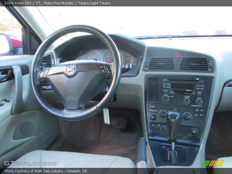 Ruby Red Metallic / Taupe/Light Taupe 2004 Volvo S60 2.5T