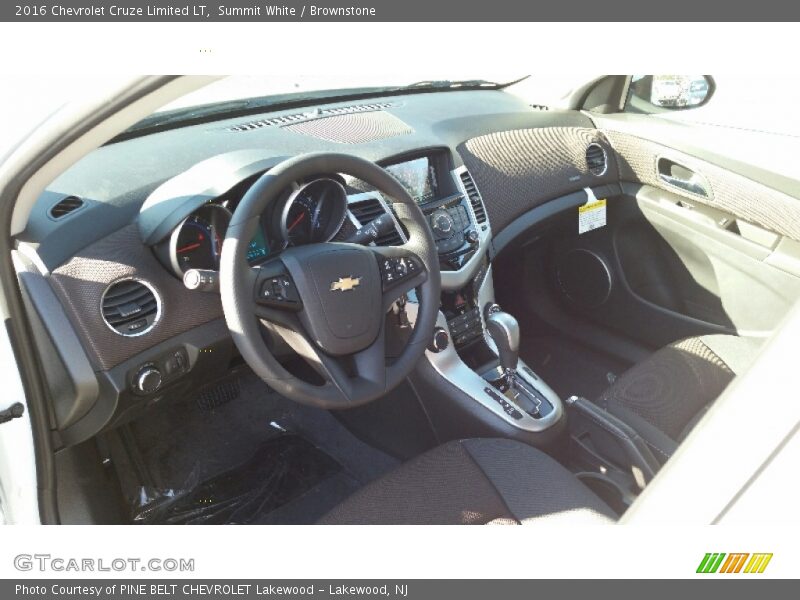 Summit White / Brownstone 2016 Chevrolet Cruze Limited LT