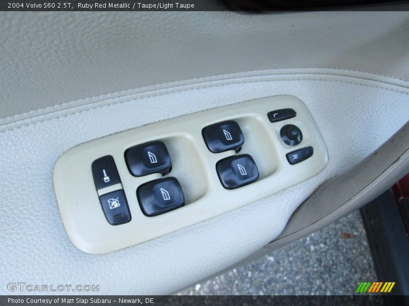 Ruby Red Metallic / Taupe/Light Taupe 2004 Volvo S60 2.5T