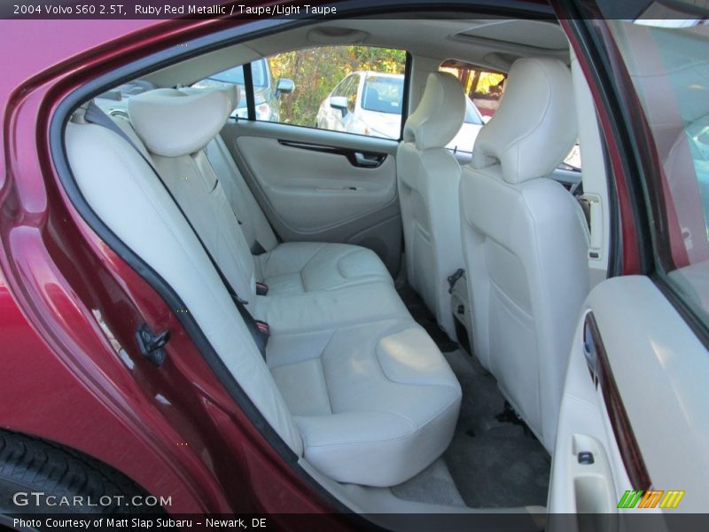 Ruby Red Metallic / Taupe/Light Taupe 2004 Volvo S60 2.5T