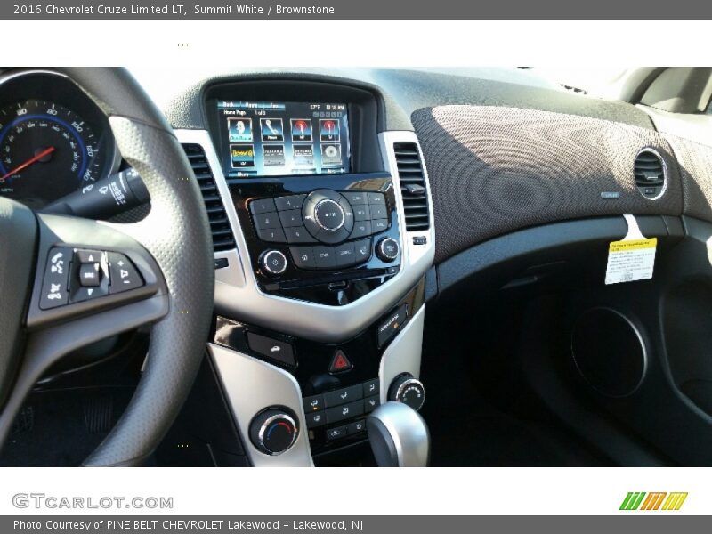 Summit White / Brownstone 2016 Chevrolet Cruze Limited LT