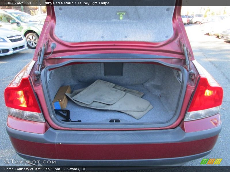 Ruby Red Metallic / Taupe/Light Taupe 2004 Volvo S60 2.5T